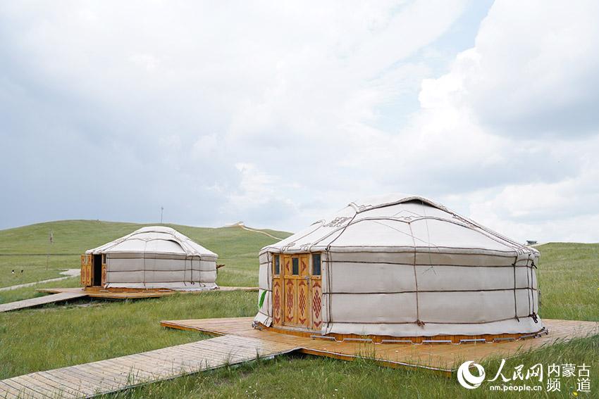 美麗的烏拉蓋草原。師博攝