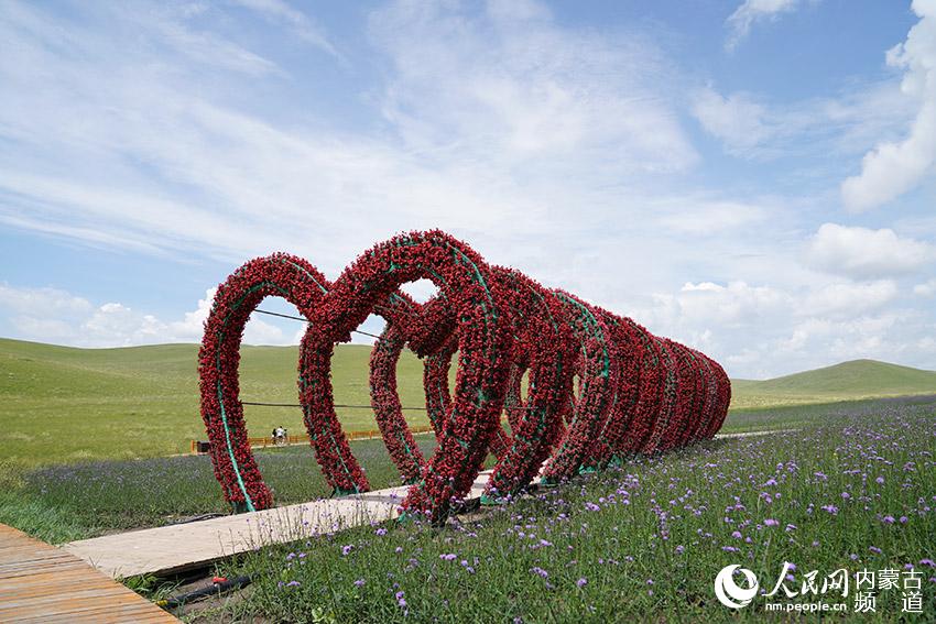 美麗的烏拉蓋草原。師博攝
