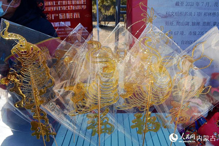 傳統糖畫。實習生董博仲攝