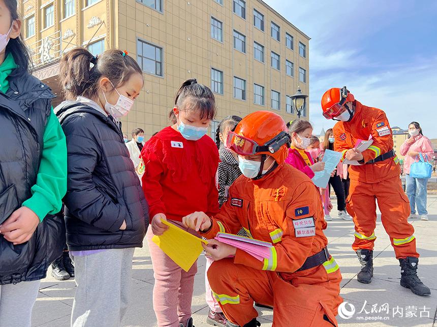 普及防火常識。張蒙攝