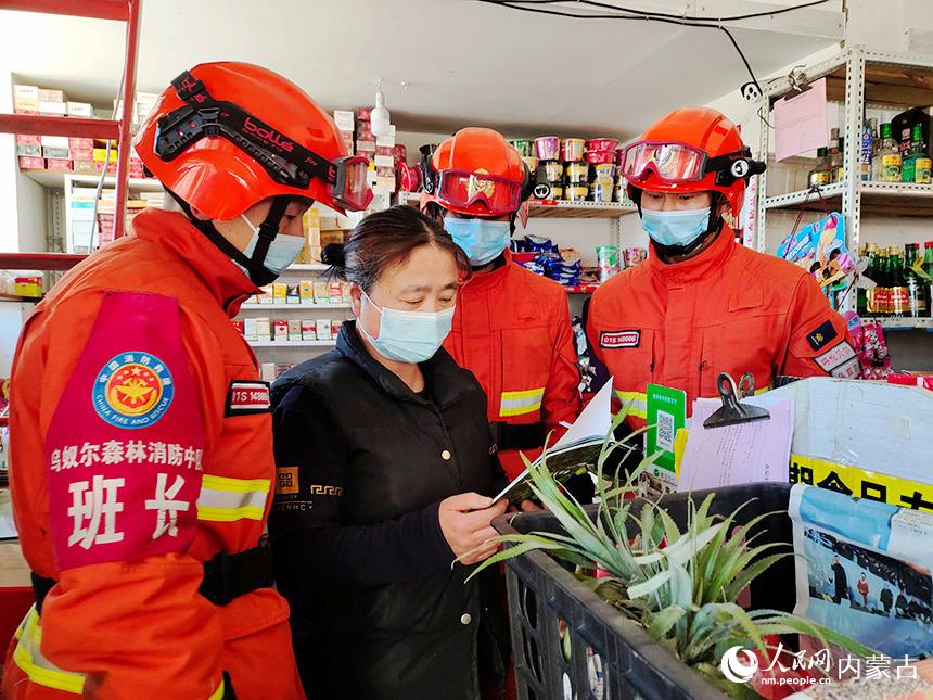 普及防火常識。張蒙攝