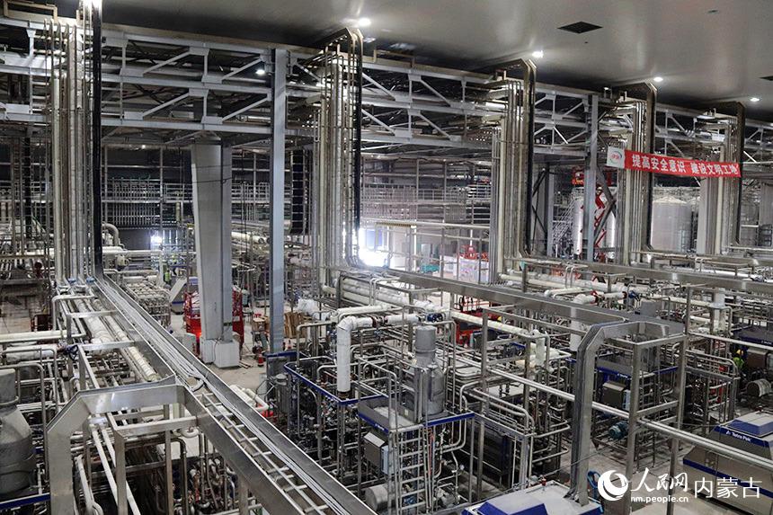 預處理工段。人民網 劉藝琳攝