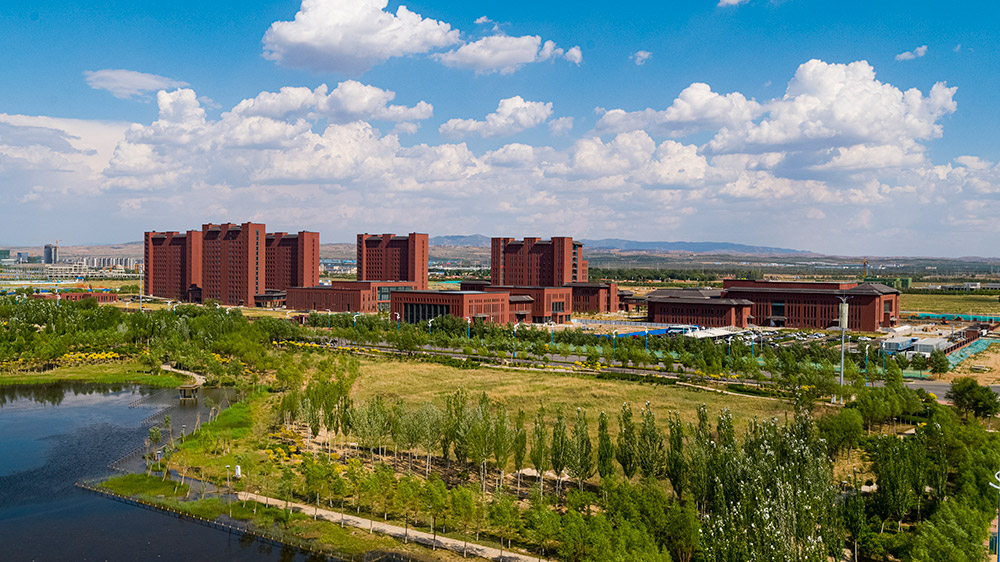 航拍和林格爾新區