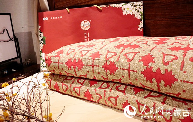 庫倫旗蕎殼舒眠枕。受訪者供圖