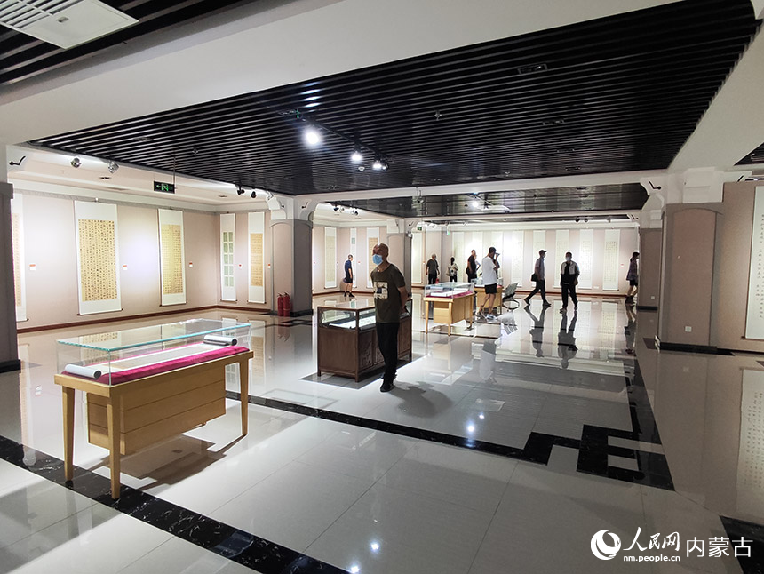 展覽現(xiàn)場(chǎng)。人民網(wǎng) 王慧攝