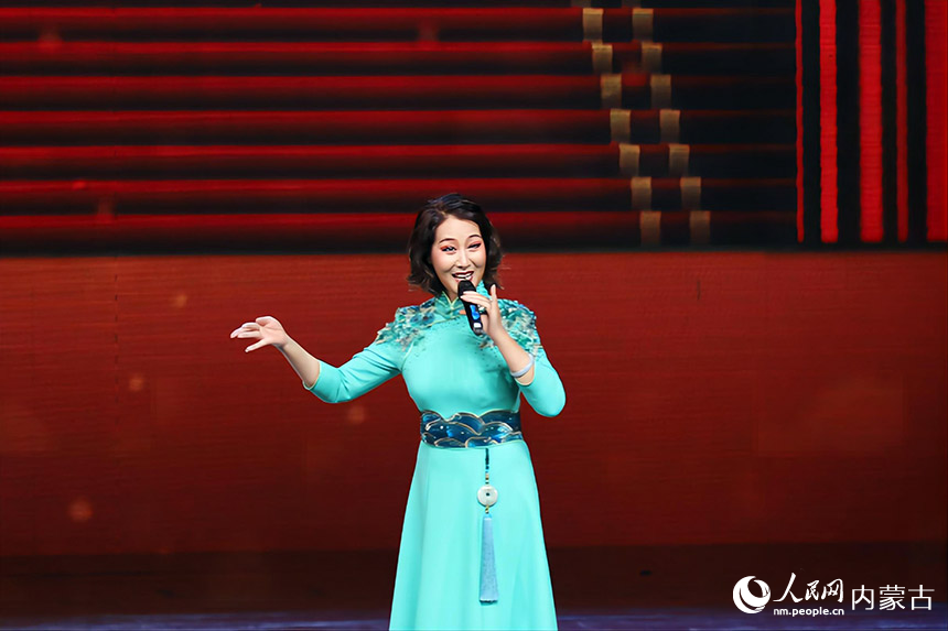 晉劇《大登殿（選段）》 表演者：何小菊。實習生宋雪攝