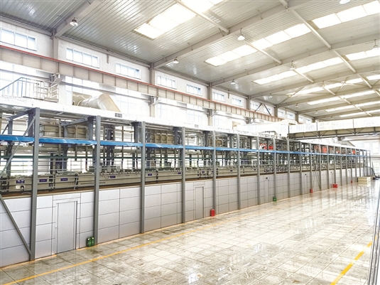 匯眾磁谷百米全自動電鍍生產線