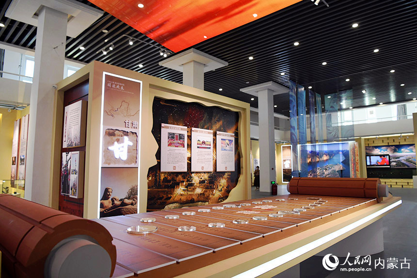 “同源共生”展館。人民網(wǎng) 寇雅楠攝
