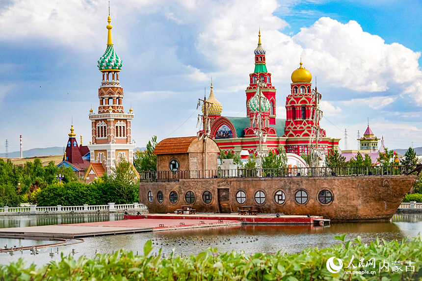 滿洲里市景色如畫。呂昊俊攝