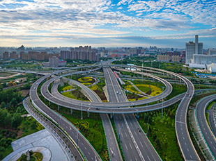 通道北路與北二環立交（公主府立交）