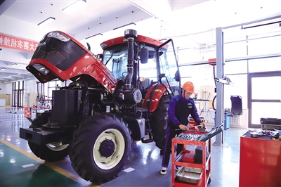 全區中等職業學校學生技能大賽比賽現場。