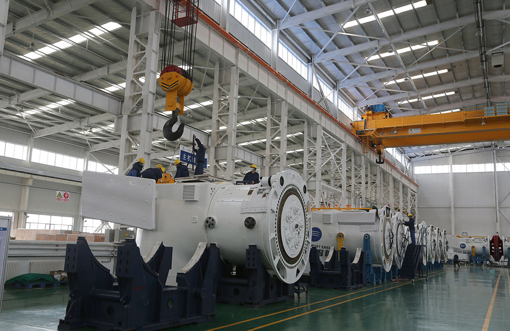 錫林浩特市明陽集團風機制造車間