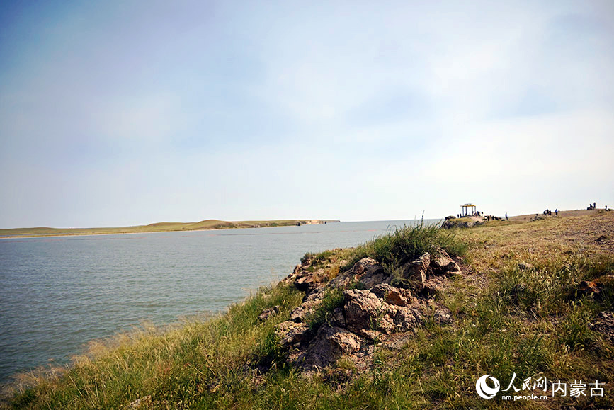 呼倫湖西岸。人民網記者 劉藝琳攝