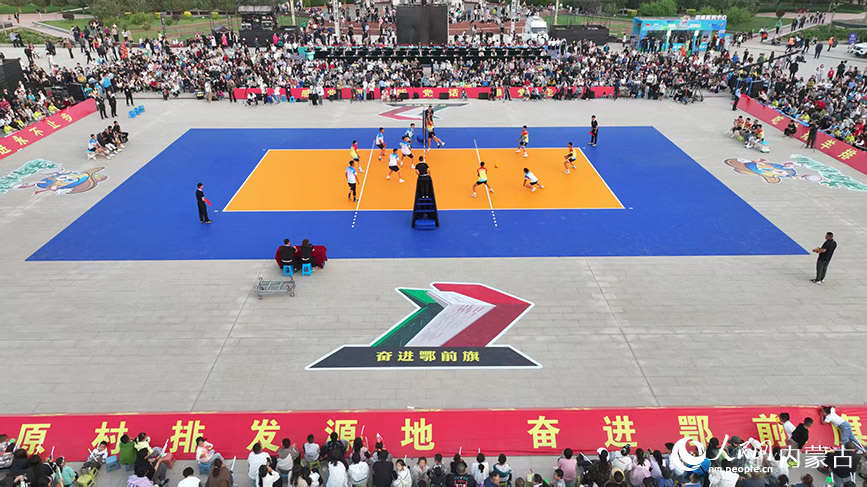比賽現場。閆麗攝