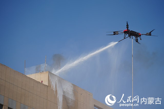 救援演練現場。人民網 孟佳澍攝