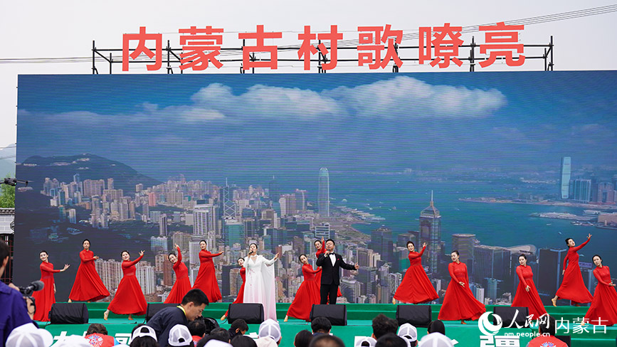 村歌大擂臺(tái)現(xiàn)場(chǎng)。 實(shí)習(xí)生 劉瀛攝