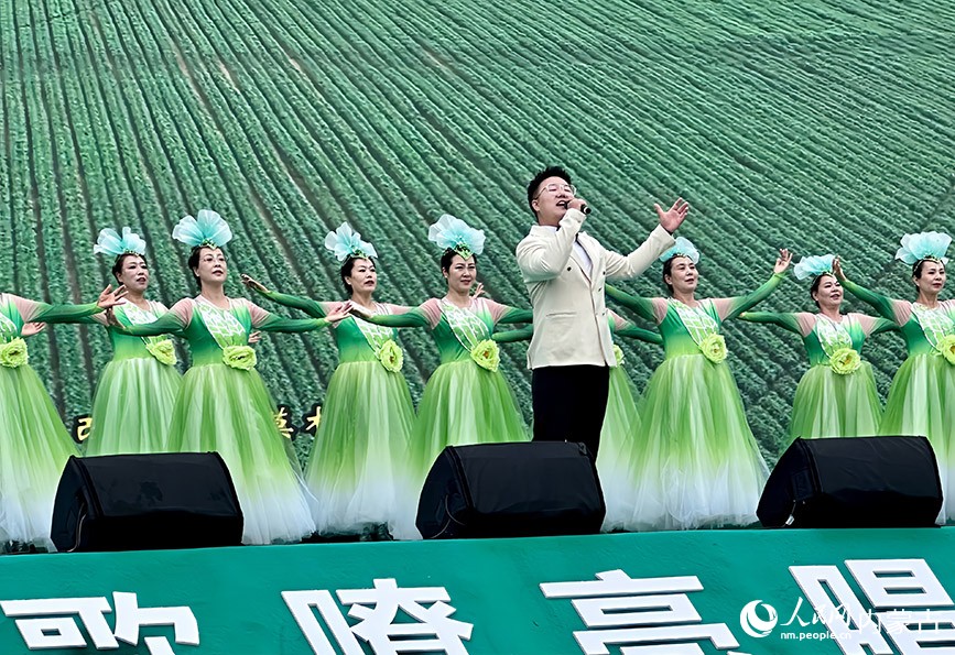 村歌大擂臺現場。 實習生 劉瀛攝