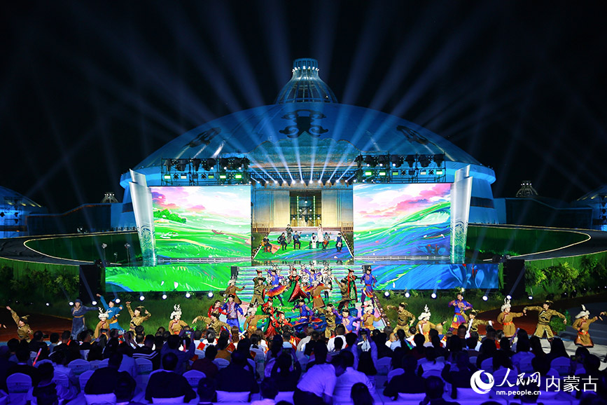2025年中國原生民歌節在內蒙古自治區呼和浩特市開幕。人民網記者 寇雅楠攝