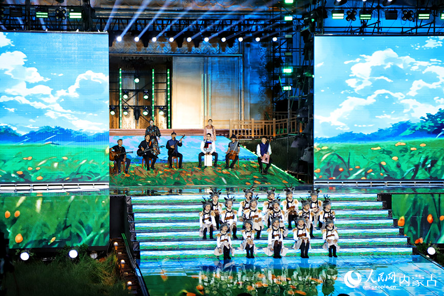 2025年中國原生民歌節在內蒙古自治區呼和浩特市開幕。實習生 韓飛月攝