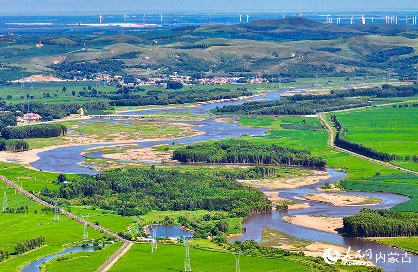 洮兒河國家濕地公園景色。王正攝
