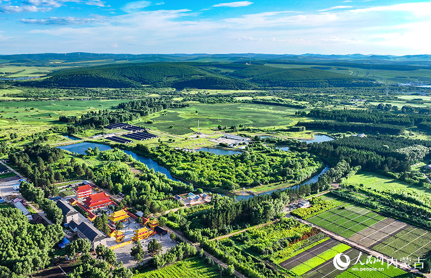 牙克石林場(chǎng)風(fēng)光。王正攝