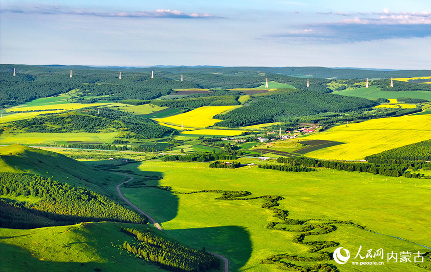 免渡河國家濕地公園風(fēng)光。王正攝