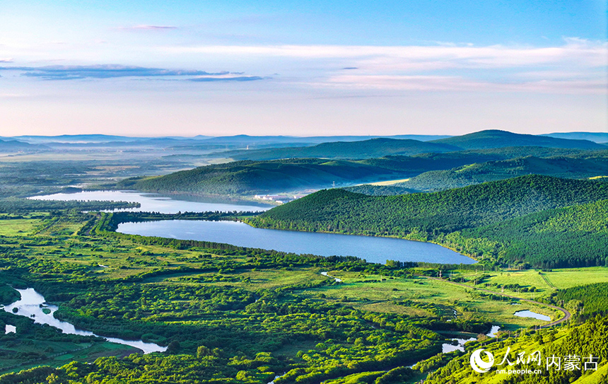 免渡河國家濕地公園風光。王正攝