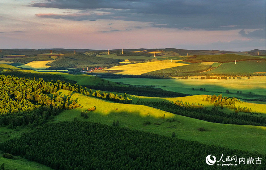 免渡河國家濕地公園風光。王正攝