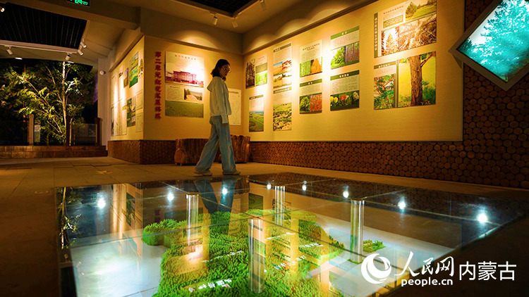 樟子松文化展示館。紅花爾基樟子松國家森林公園供圖