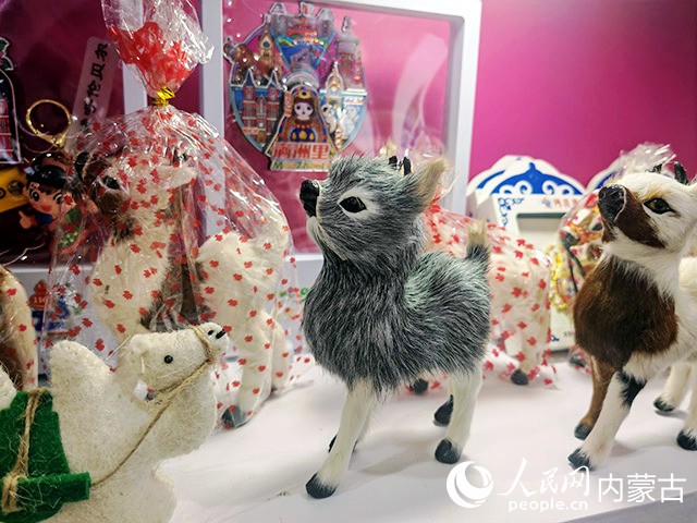 手工小鹿擺件。實(shí)習(xí)生 秦語(yǔ)睿攝