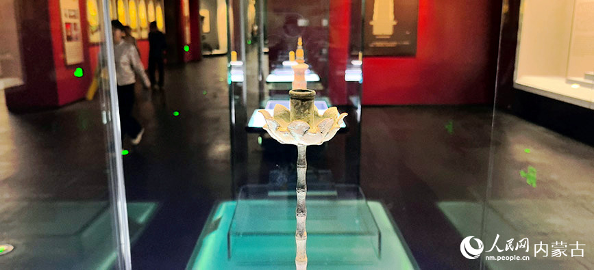 遼代歷史文化博物館展品。實習生 董昱攝