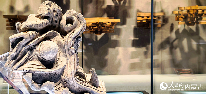 遼代歷史文化博物館展品。實習生 董昱攝