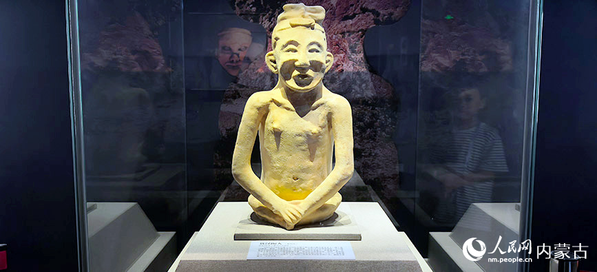 赤峰市紅山文化博物館展品。實習(xí)生 董昱攝