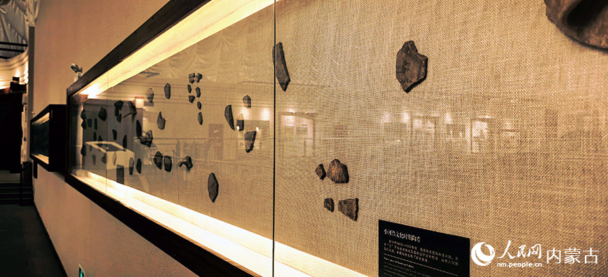赤峰市二道井子遺址博物館展品。實習生 董昱攝