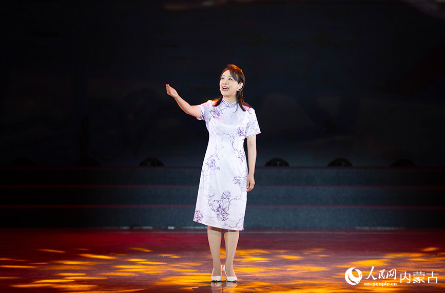 展演現場。內蒙古藝術學院供圖