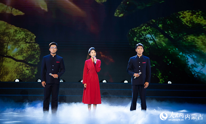展演現場。內蒙古藝術學院供圖