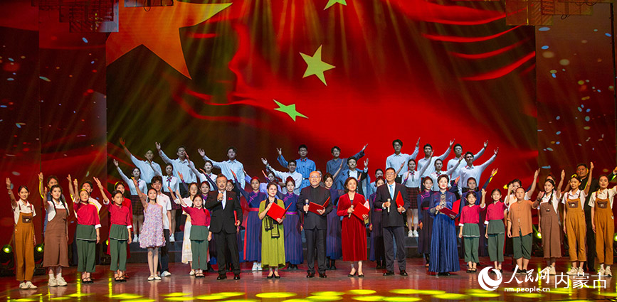 展演現場。內蒙古藝術學院供圖
