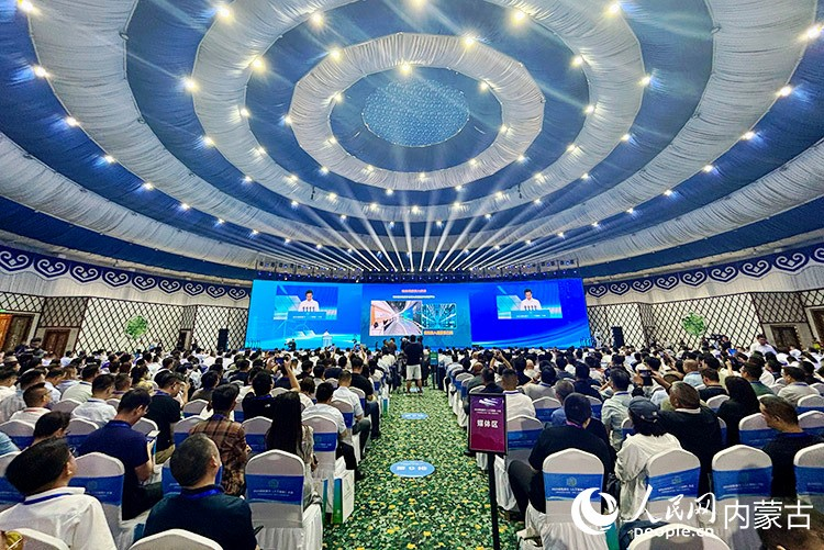 2025綠色算力(人工智能)大會現場。人民網記者 齊浩男攝