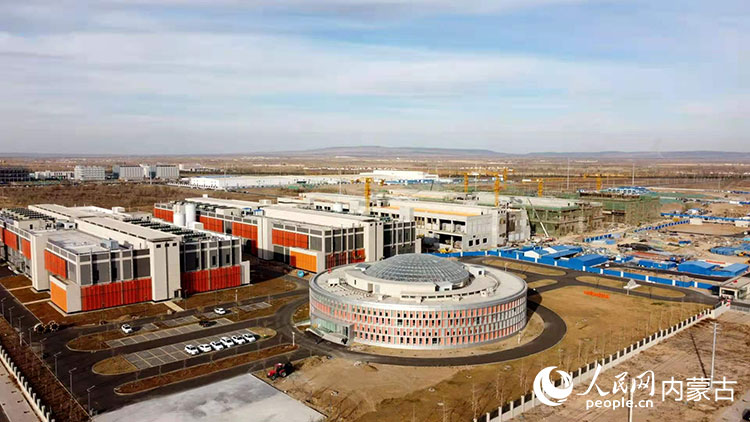 阿里巴巴(烏蘭察布)數據中心。烏蘭察布市大數據管理局供圖