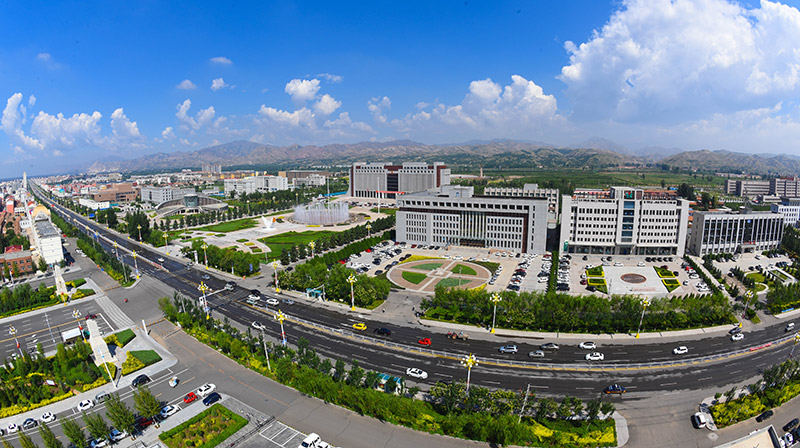 俯瞰土默特左旗