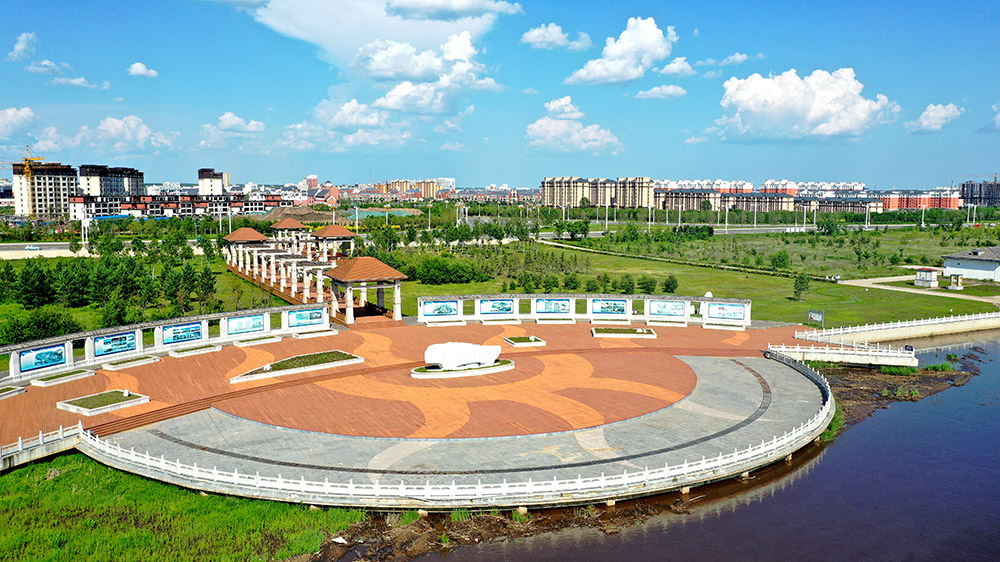 阿榮旗城市全貌