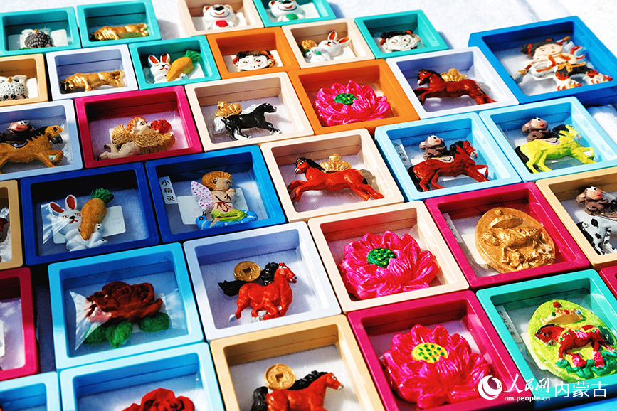 現場展示。實習生 韓飛月攝