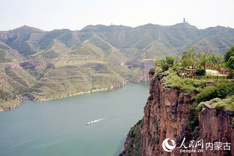 準格爾旗黃河大峽谷景區。人民網記者 苗陽攝