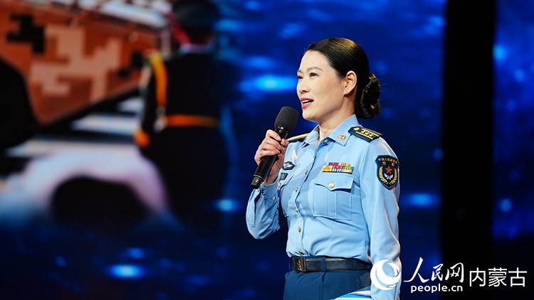 楊選春的戰(zhàn)友講述最后一次見到楊選春時(shí)的情景。主辦方供圖