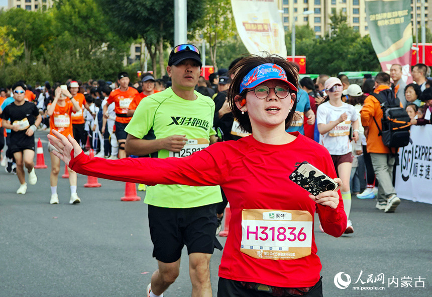 比賽現場。人民網記者 張雪冬攝