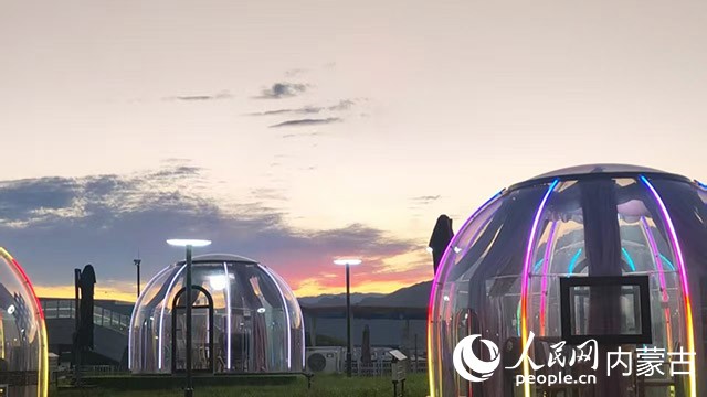 伊利健康谷露營(yíng)地。受訪單位供圖