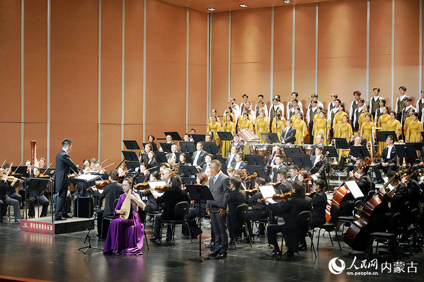 演出現場。實習生 王正玉攝