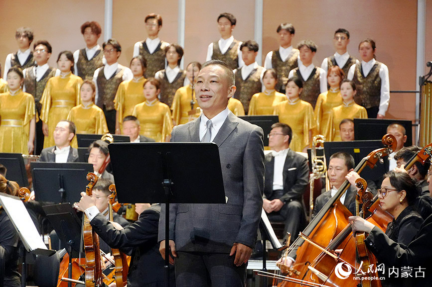 演出現場。實習生 王正玉攝