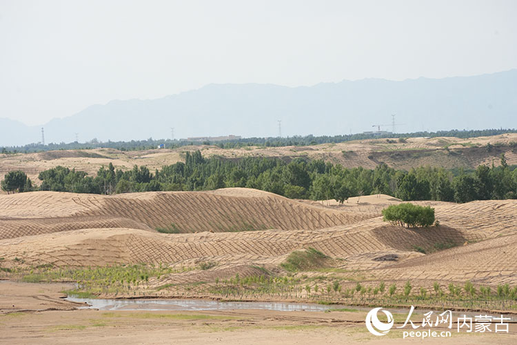 黑賴溝流域綜合治理區(qū)。人民網(wǎng)記者 趙夢月攝