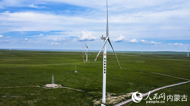 泰富1000MW風(fēng)電項(xiàng)目現(xiàn)場(chǎng)。受訪者供圖